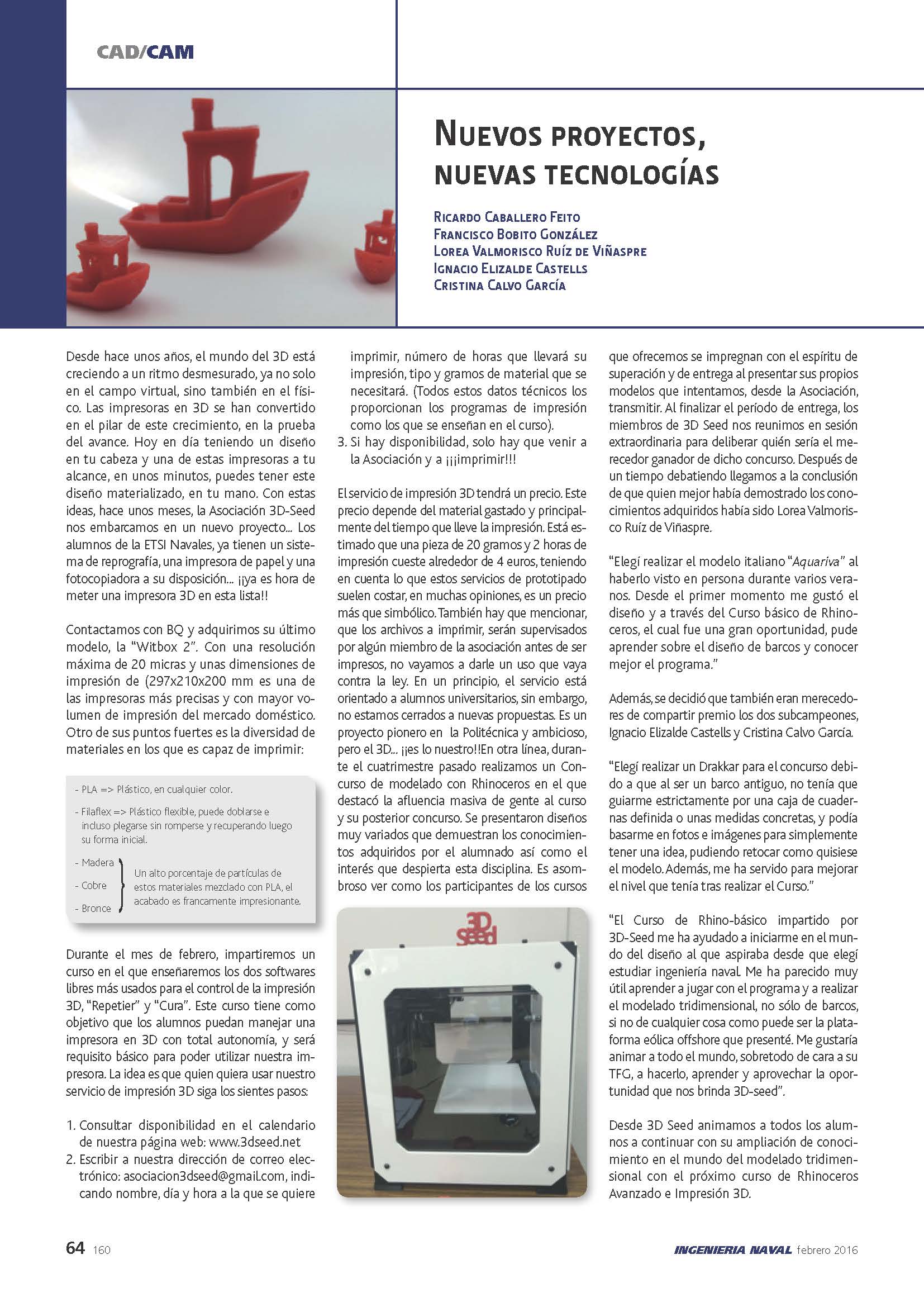 Publicacion Febrero 2016